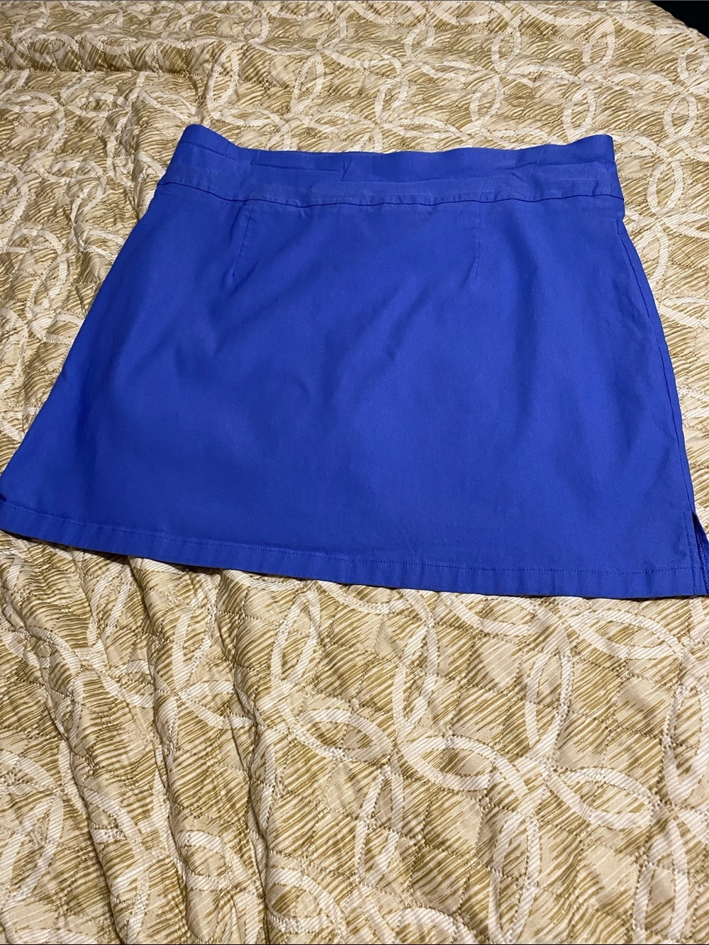 Rafaella XXL Bright Royal Blue Mini Skort